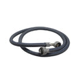 Tubo di carico acqua per lavatrice con pipa (raccordo a 90°), lunghezza 150cm, attacchi 3/4"originale