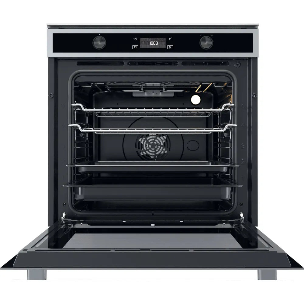 Forno elettrico incasso Whirlpool: colore inox, autopulente - W6 OM5 4S H