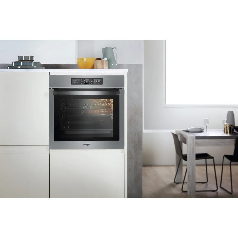 Forno elettrico incasso Whirlpool: colore inox, autopulente - OAKZ9 6200 CS IX