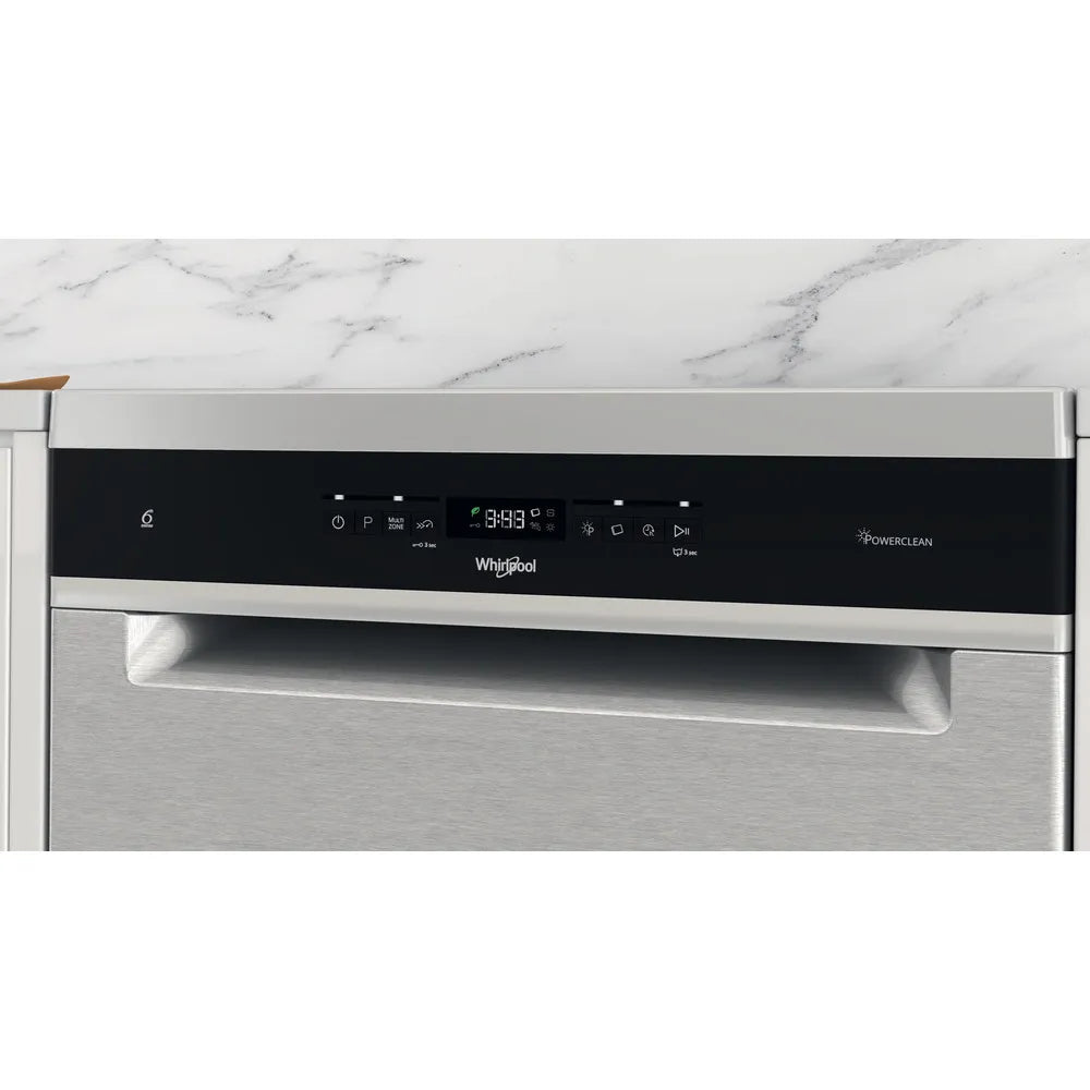 Lavastoviglie Whirlpool: colore inox, grande capienza - WFO 3O41 PL X