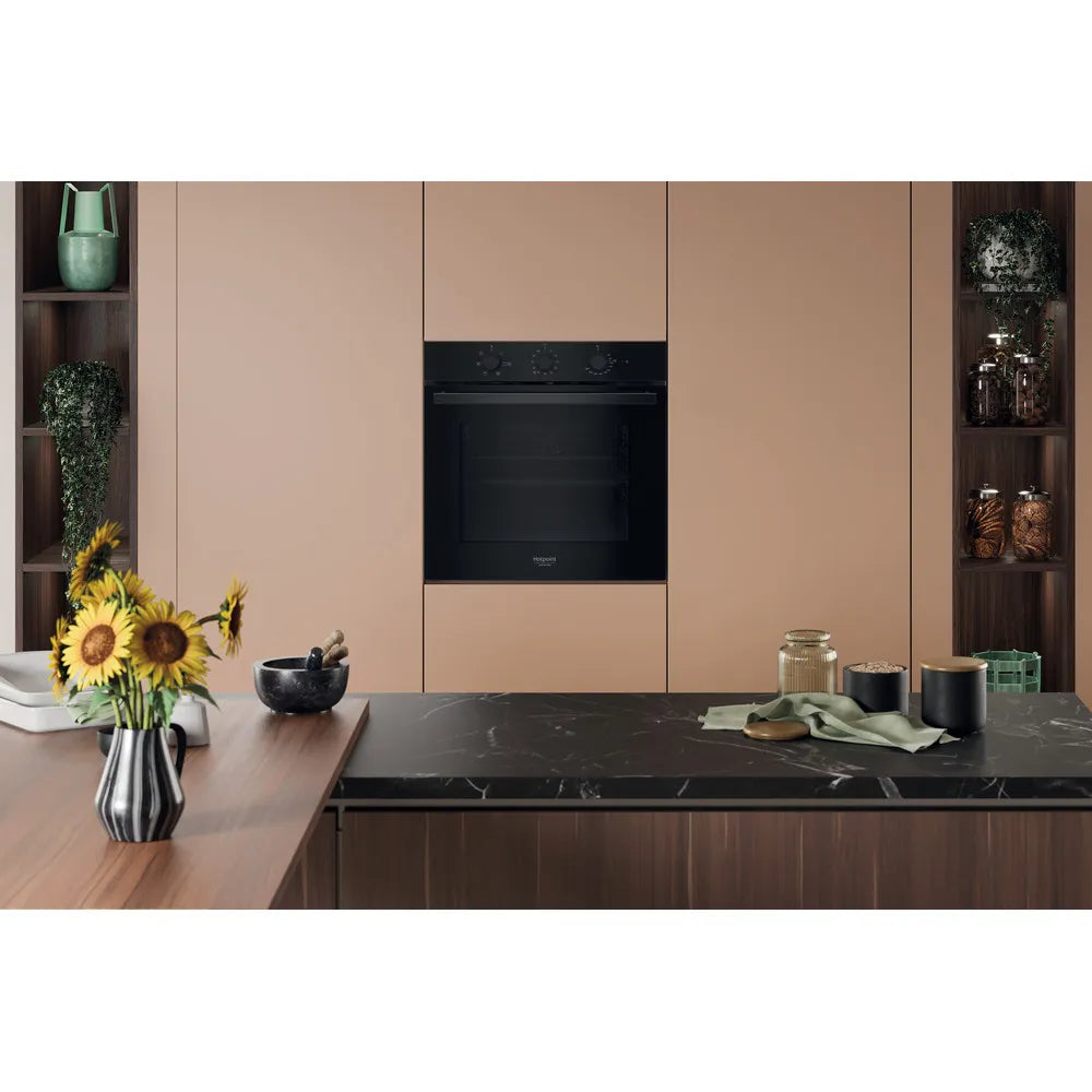 Forno elettrico incasso Hotpoint Ariston: colore nero, autopulente, - HAO3 K35H B
