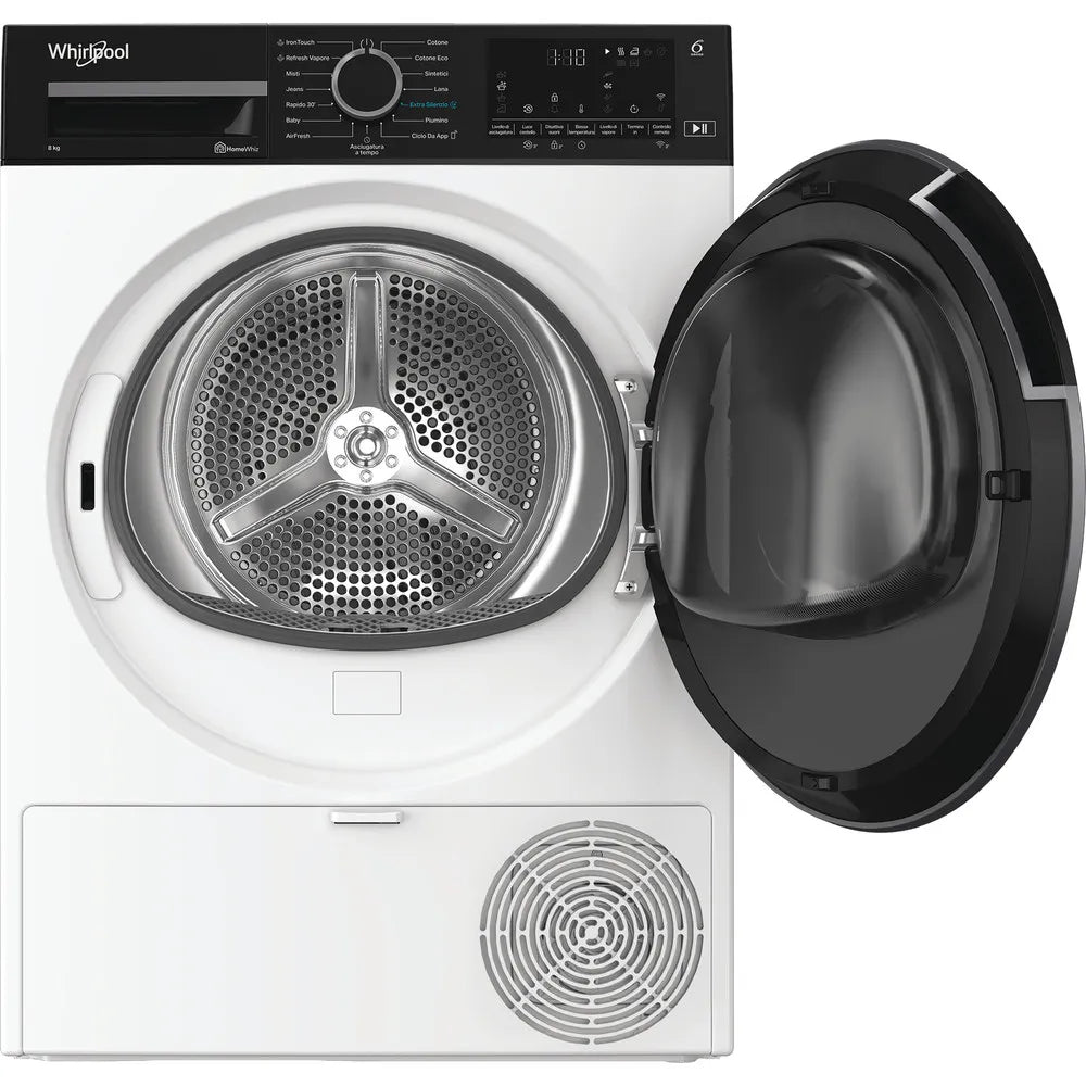Asciugatrice a pompa di calore Whirlpool: a libera installazione, 8,0 kg - C WD 86M WBS IT