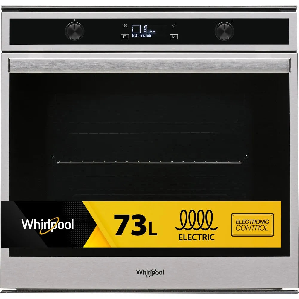 Forno elettrico incasso Whirlpool: colore inox, autopulente - W6 OM5 4S H