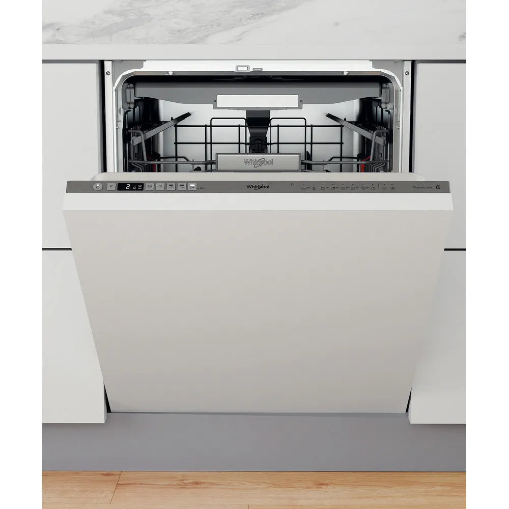 Lavastoviglie da incasso Whirlpool: colore inox, grande capienza - W0I D751A X
