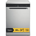 Lavastoviglie Whirlpool: colore inox, grande capienza - WFO 3O41 PL X
