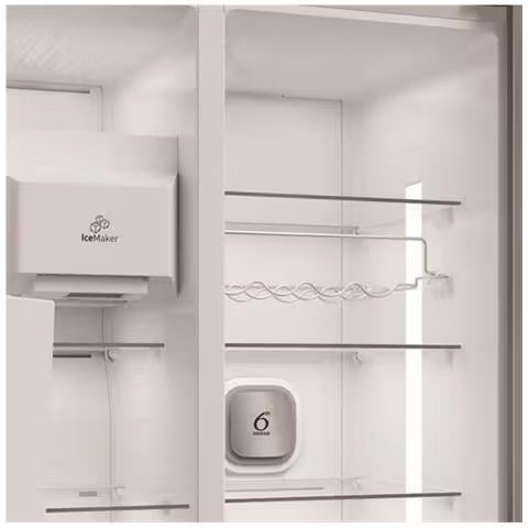 Frigorifero americano Whirlpool: colore dark inox - WHG2 6574W XK5E