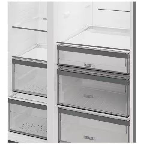 Frigorifero americano Whirlpool: colore dark inox - WHG2 6574W XK5E