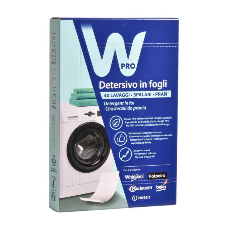 DETERSIVO BUCATO IN FOGLI 40PZ