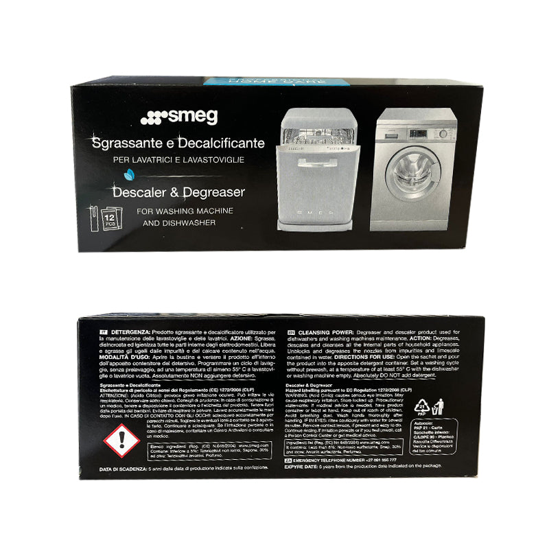 SGRASSANTE DECALCIFICANTE CURALAVASTOVIGLIE PROFESSIONAL SMEG 12 BUSTINE