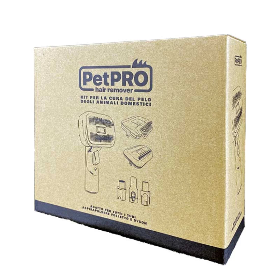 SPAZZOLA RIMUOVI PELO PETPRO UNIVERSALE PER DYSON E FOLLETTO